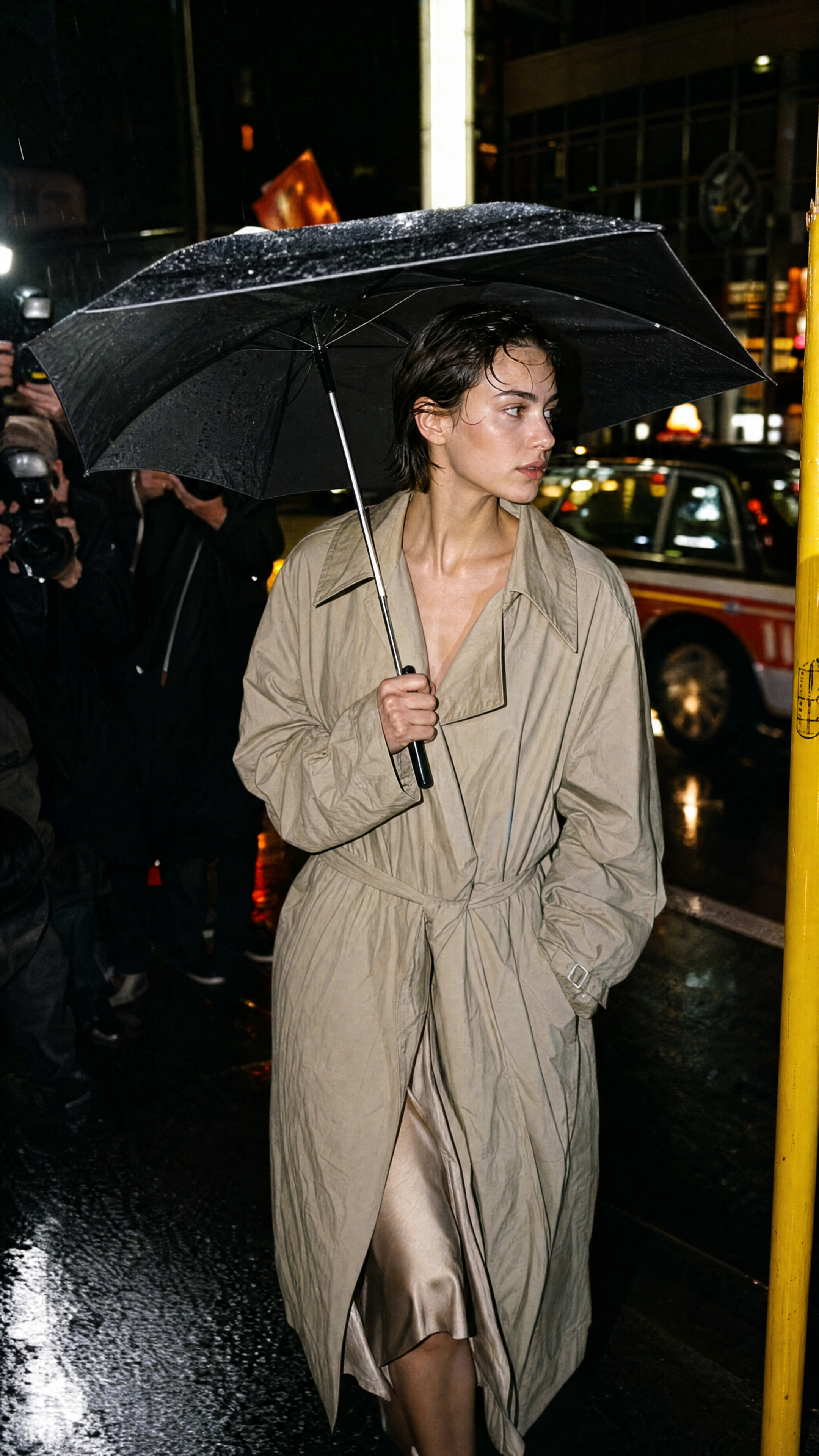 Tokyo Rain Street After …