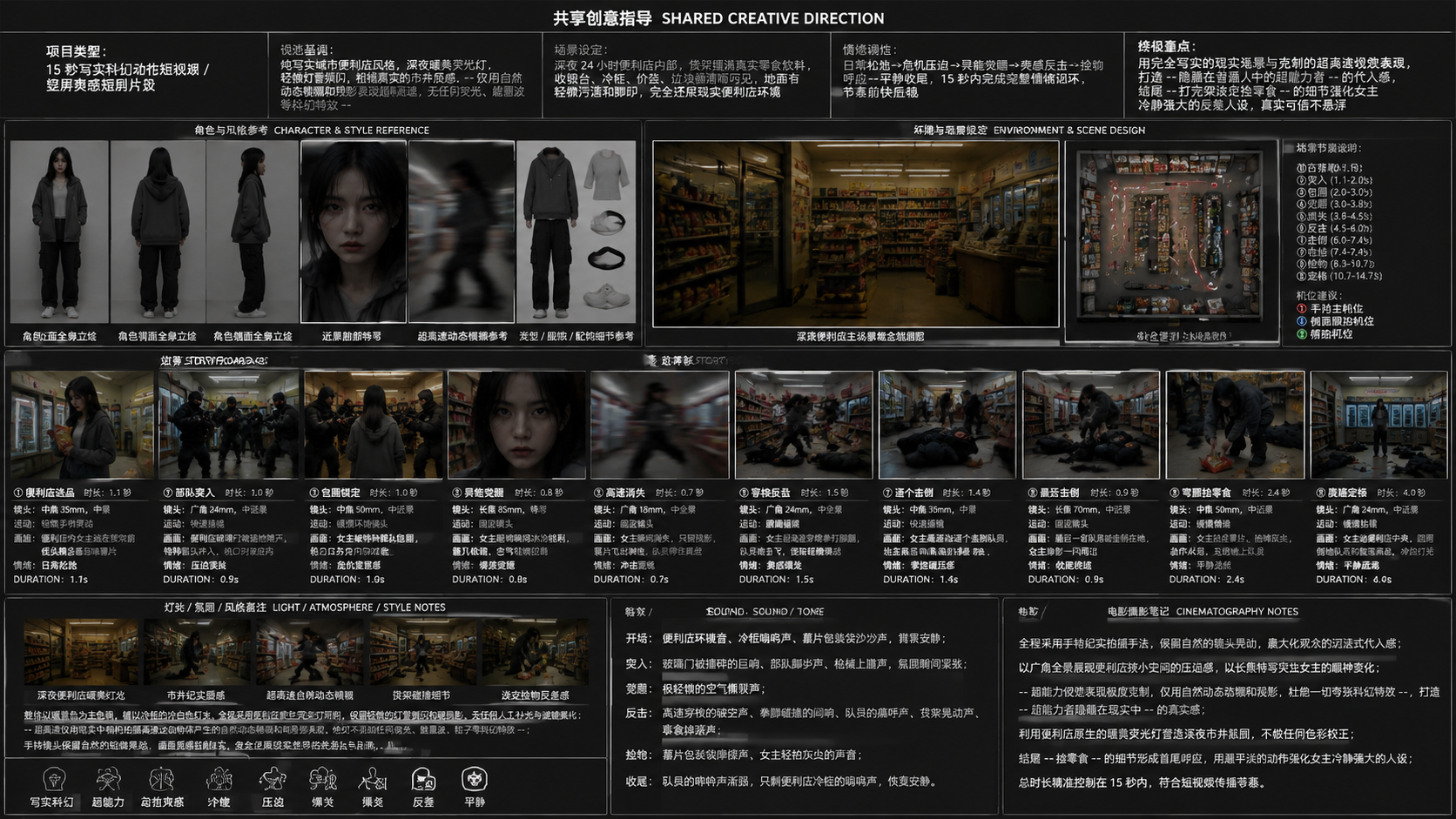 提示词 电影级创意指导全案海报，横向宽幅版式，专…