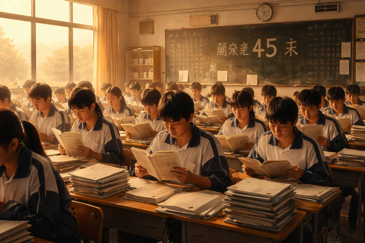A realistic scene of Chi…