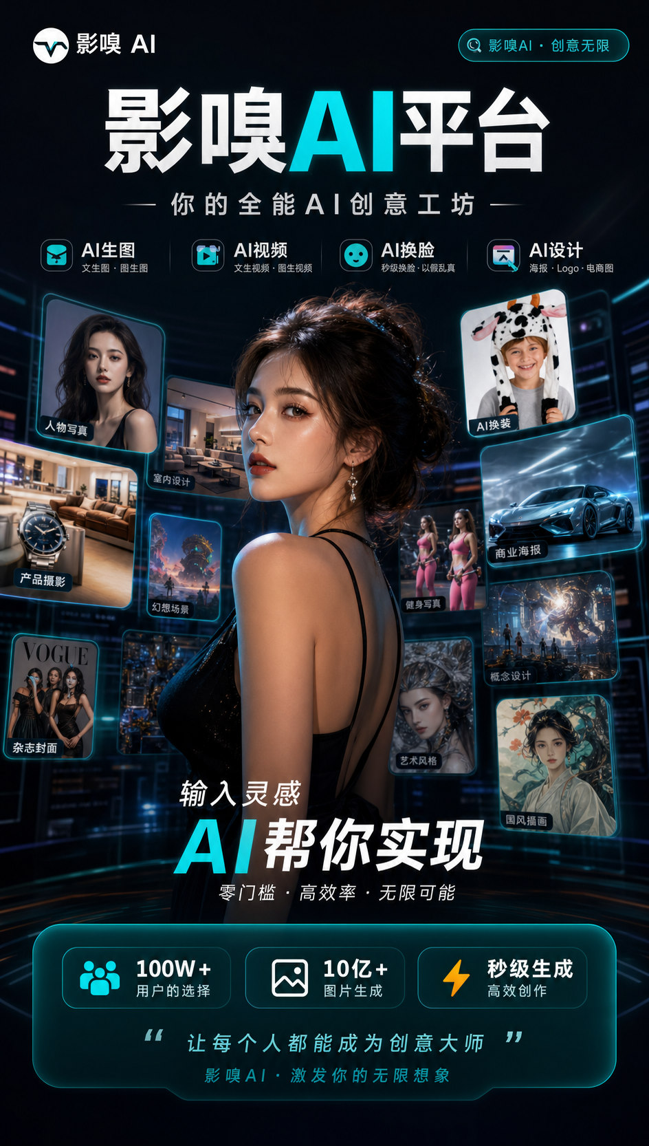 自媒體創作者AI工具平台，幫你創造被動收入，一個…
