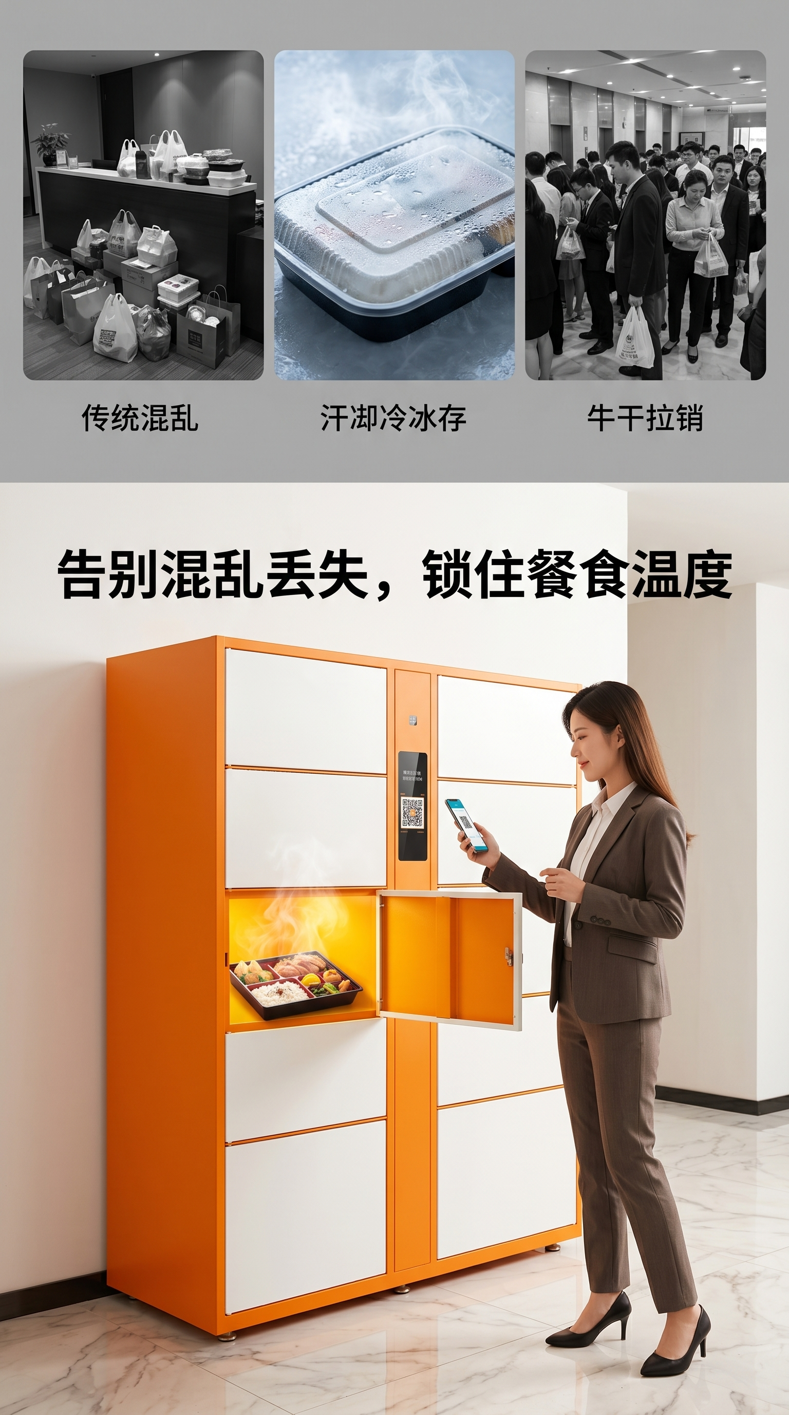 商业摄影，电商详情页痛点直击对比图，上下分区排版…