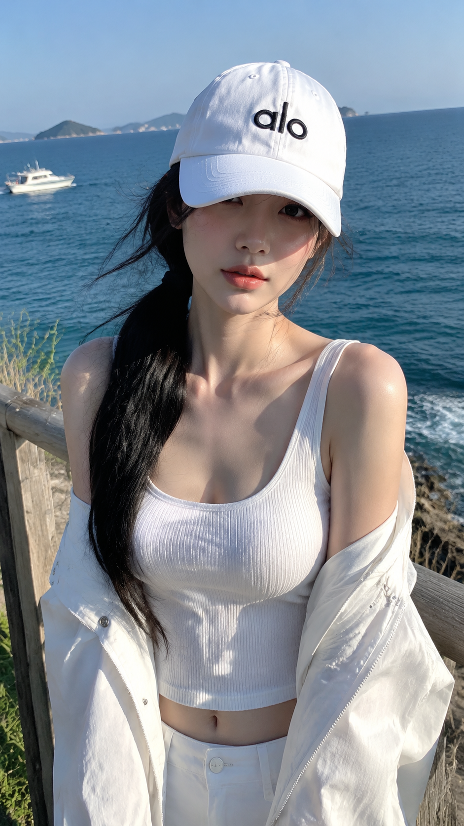 { "主体": { "描述": "一位年轻成年女…