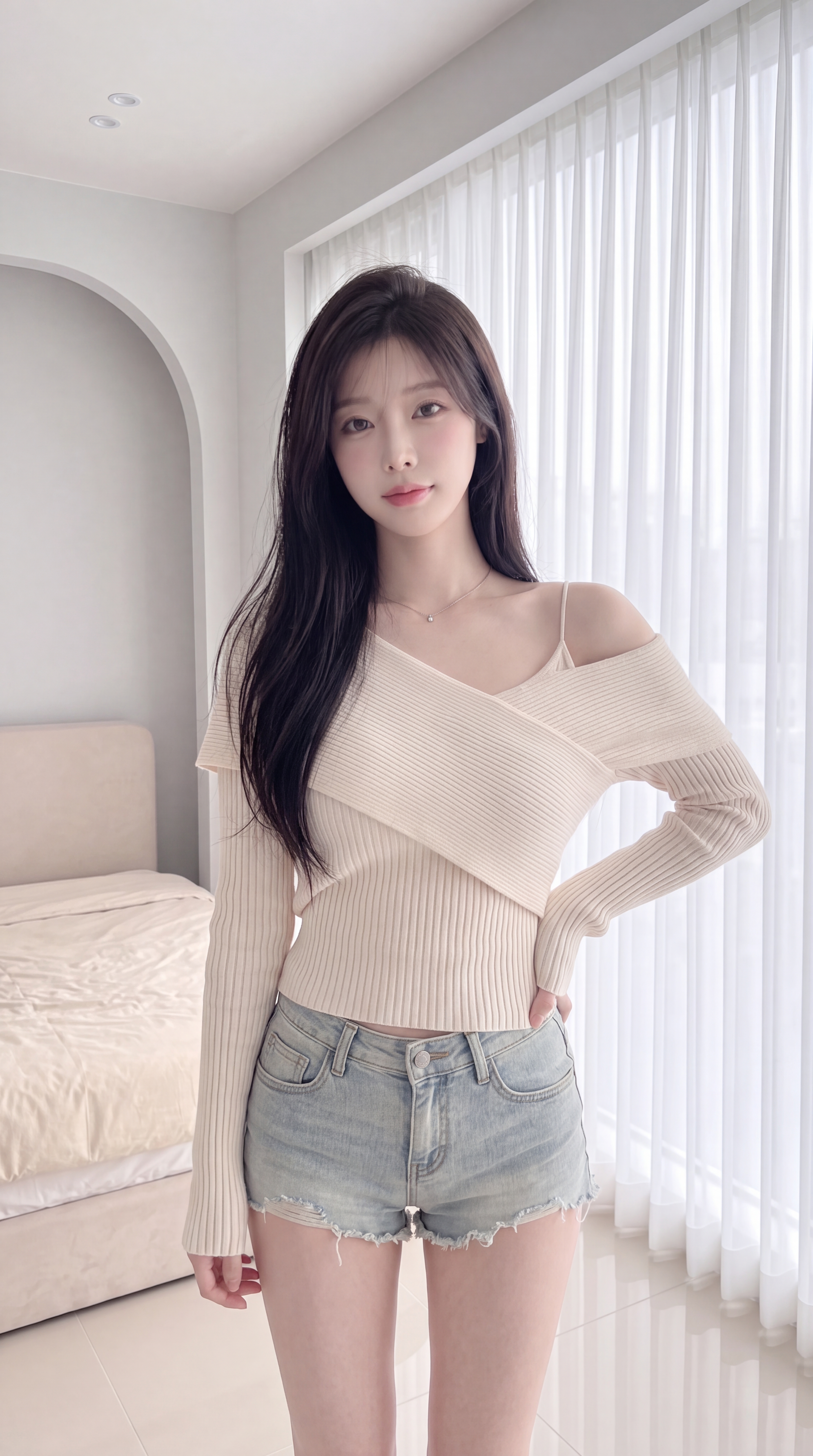 人物形象参考图1。真实摄影。动作姿态：自然站立。…