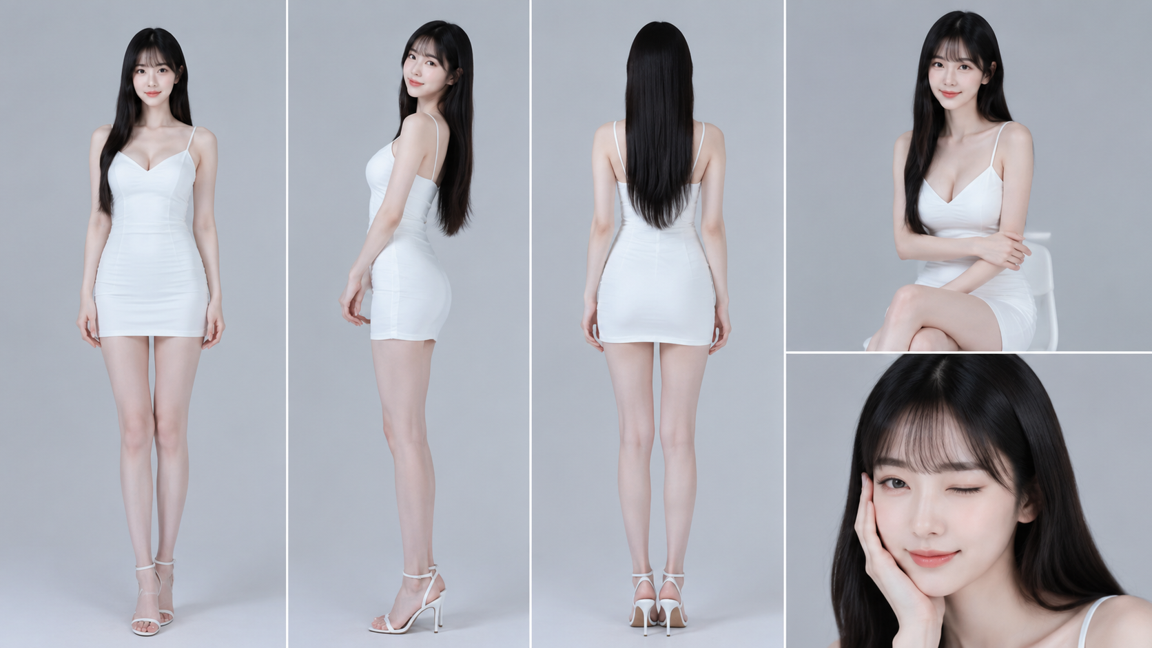 超写实商业人像摄影，8K 超高清，RAW 原图，…