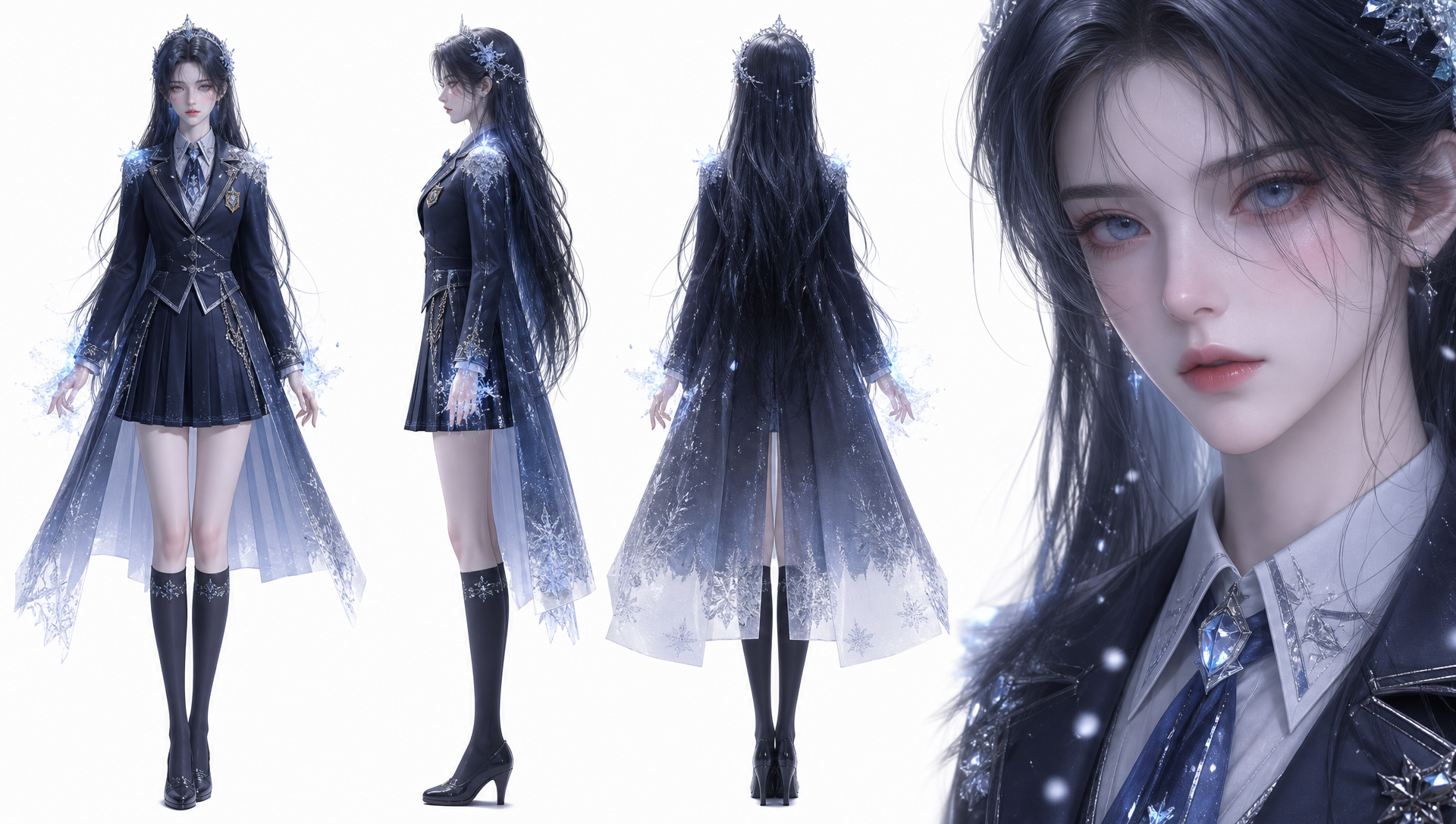 一位18岁的东亚少女，绝世美女，清冷孤绝如废墟上…