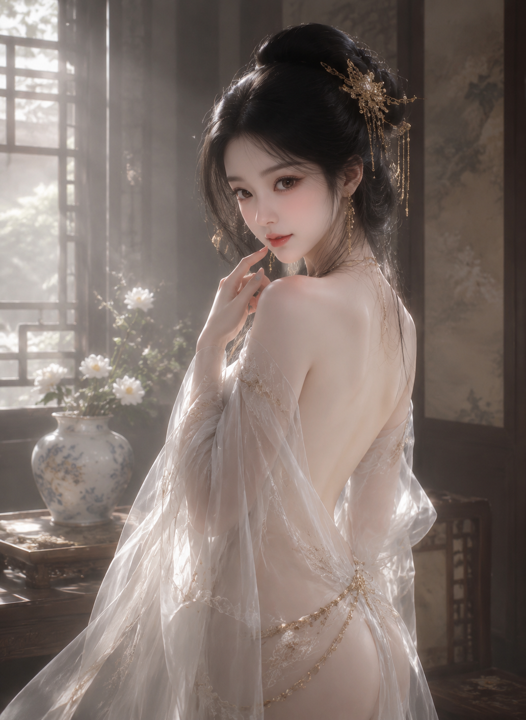 完全参考照片人物形象，masterpiece,b…