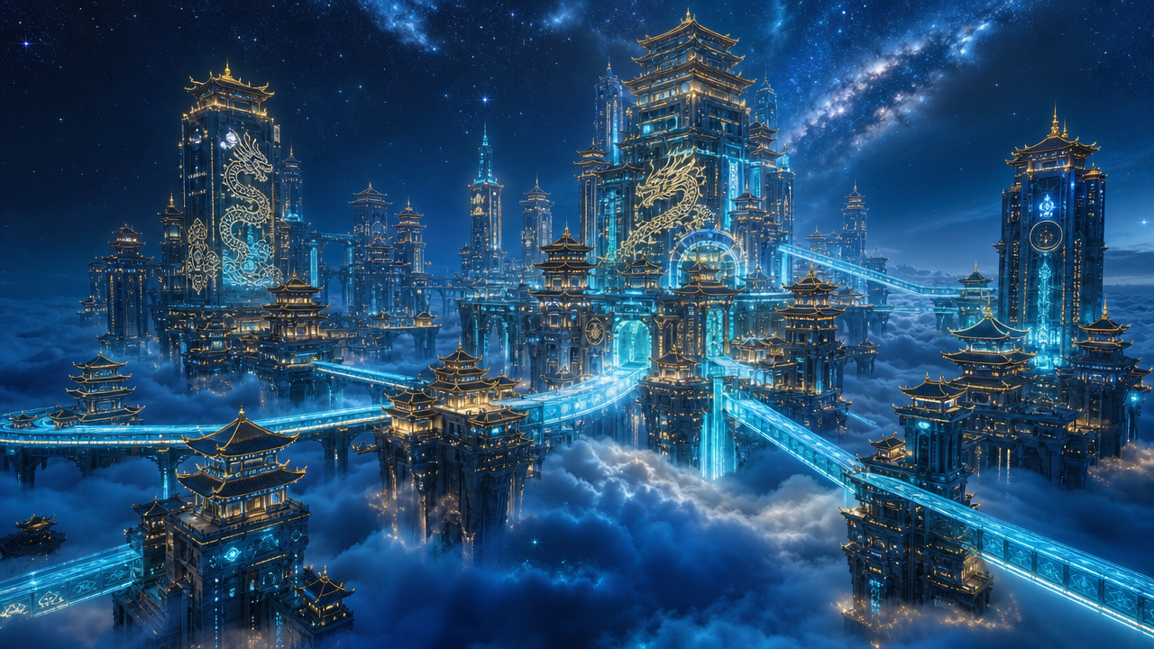 A vast modern heavenly c…