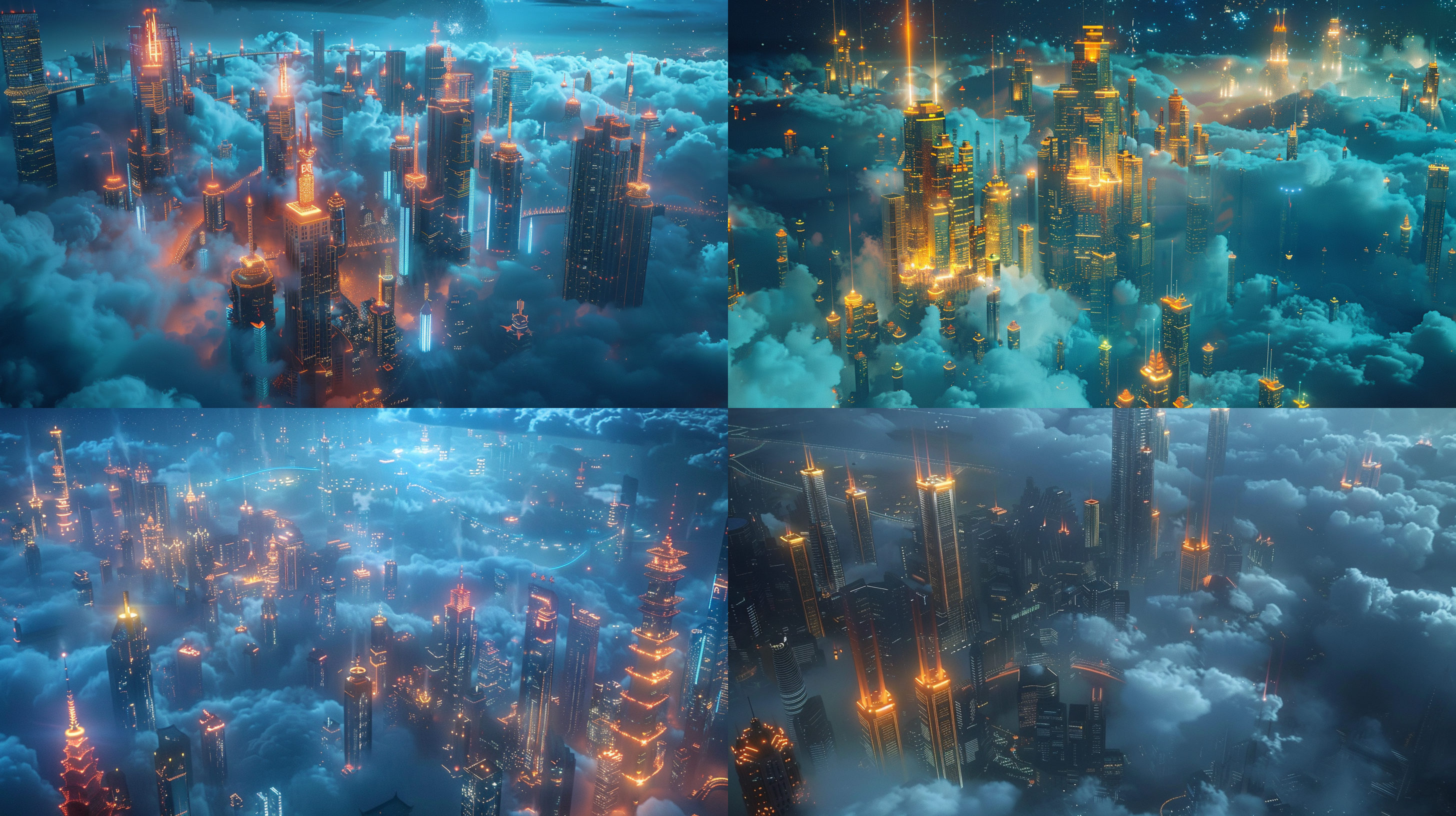 A vast modern heavenly c…