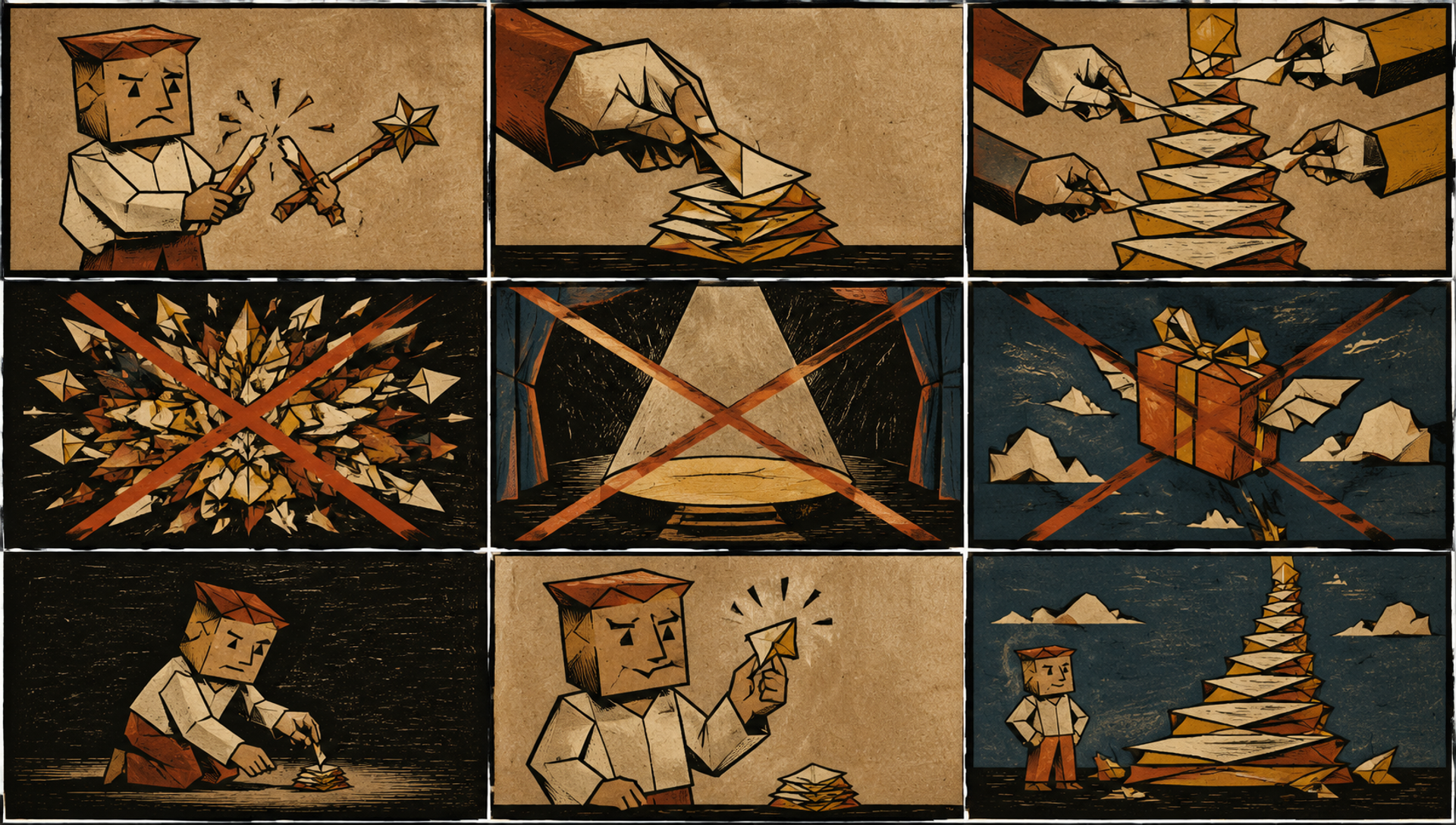 The 3x3 grid must be unn…